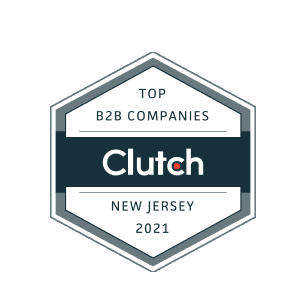 Top B2B companies New jersey, Clutch Badge